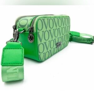Italian Green Designer Crossbody Bag